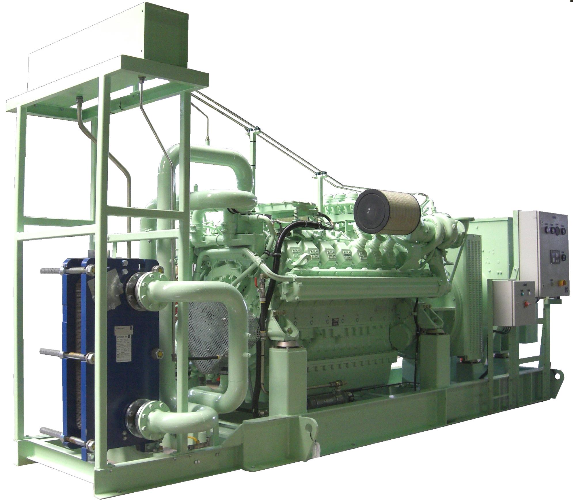 Marine Generating Sets with Water Cooled Alternator IP54, Powered by MTU 