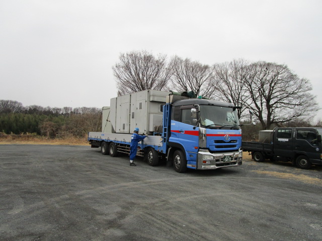 池貝ディーゼル製 仮設型 移動電源車 SD750 721 kVA