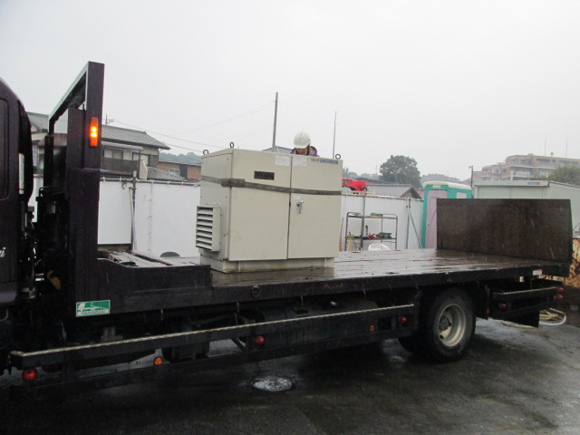 松下電器製 仮設型 移動電源車 D1105 20 kVA