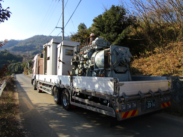 ヤンマー製 仮設型 移動電源車 6NYT6L-UN 400 kVA