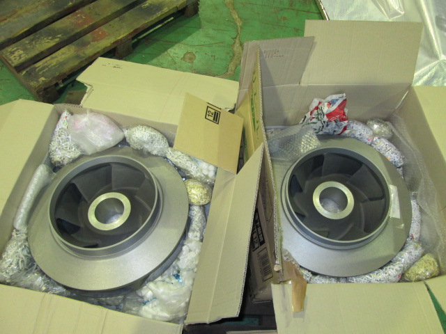 クライオジェニックポンプ インペラー P/N : 12 Impeller Cryogenic Pump 60721L2-R500F Nikkiso