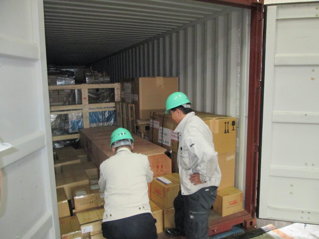 SGS検査による、コンテナラッシング検査を実施すること SGS Inspection for Container Lashing