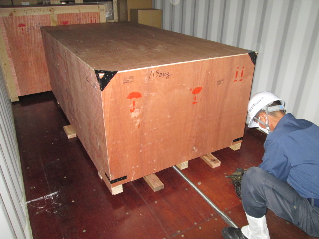 SGS検査による、コンテナラッシング検査を実施すること SGS Inspection for Container Lashing