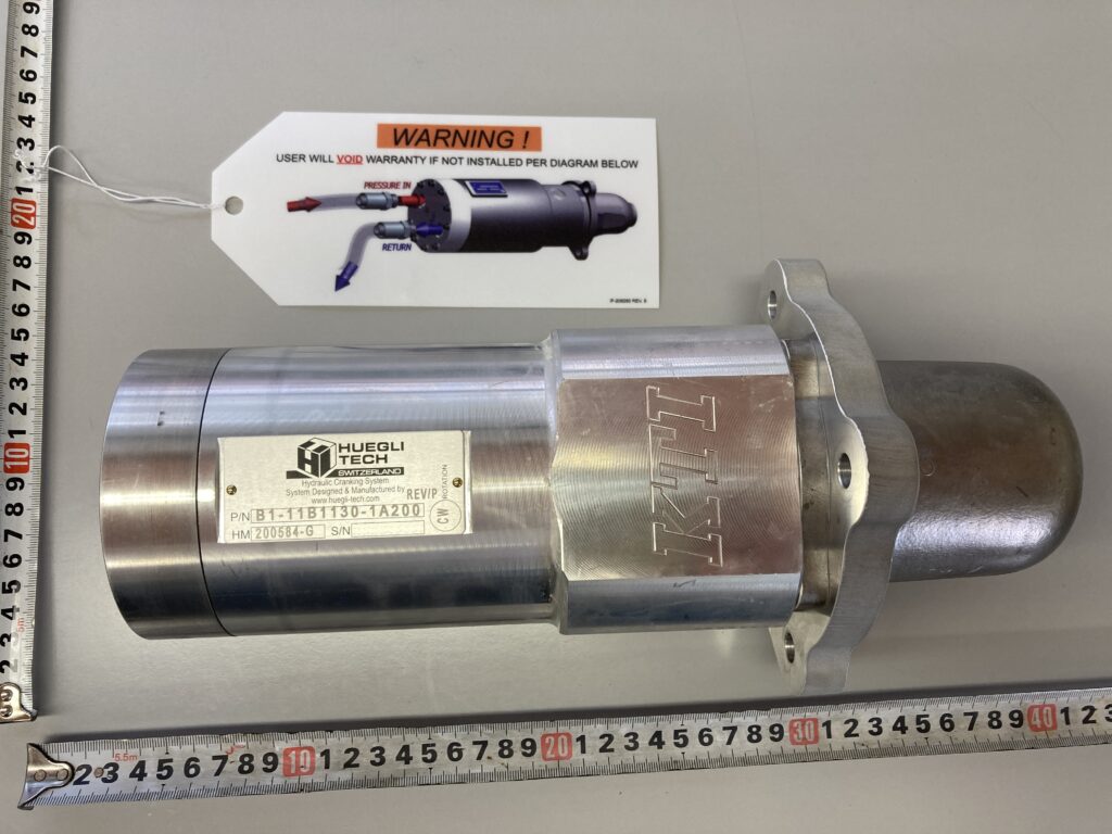 Hydraulic Starter B1-11B1130-1A200 CMA308123B 200584-G Huegli Switzerland GPC