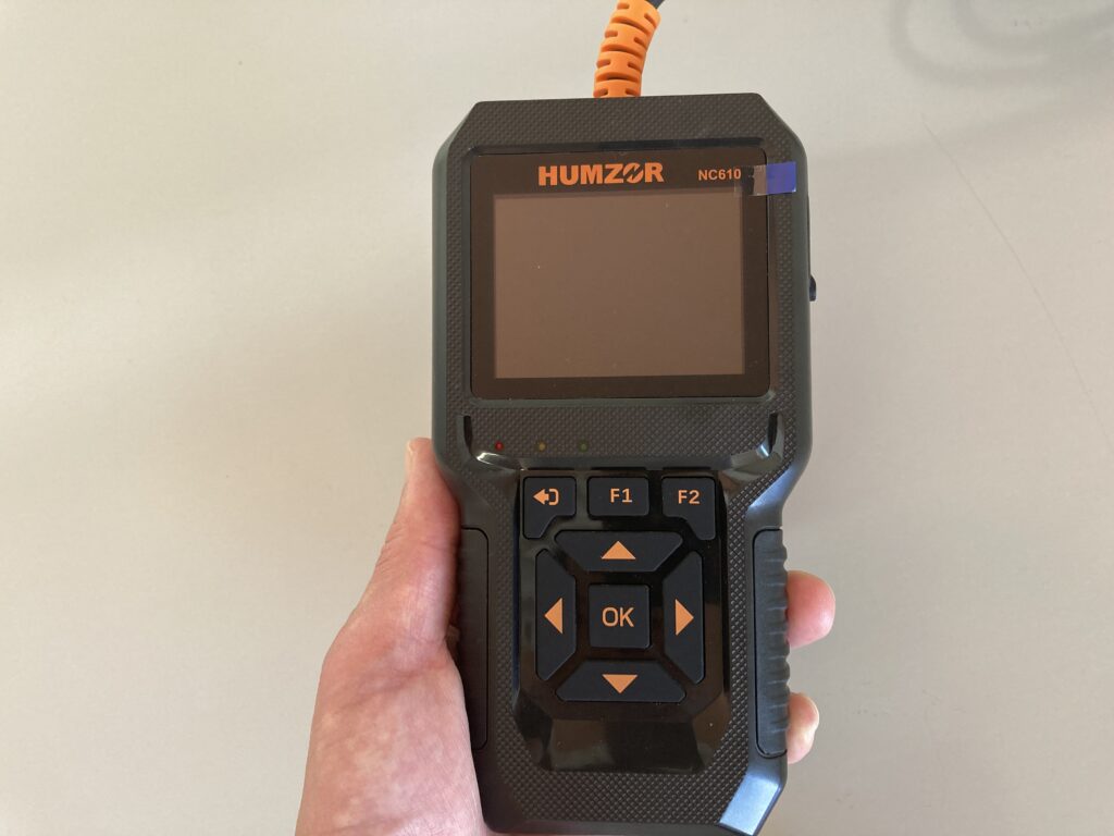 電源が入らないのは、なぜだろう・・・チーン・・・Car Truck OBD2 Scan Tool NC610 Humzor