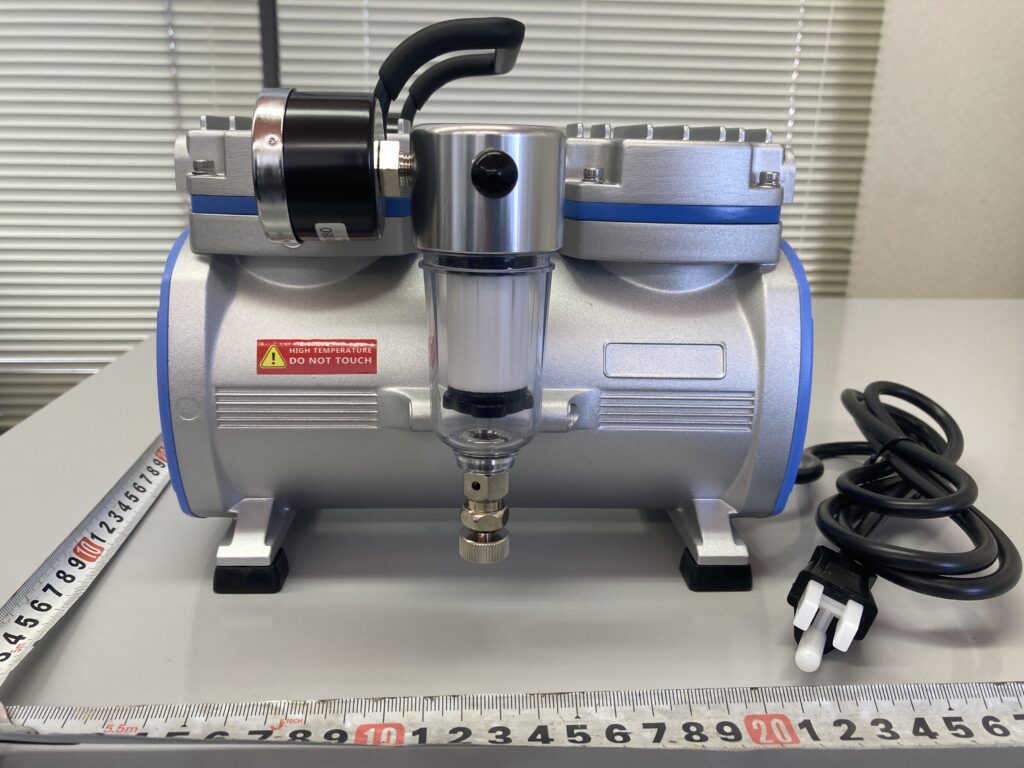 加圧と減圧が可能なオイルフリーポンプです。東洋製作所, オイルフリーポンプ, PSH028AA, アドバンテック東洋, Advantec, Toyo Seisakusho Kaisha
